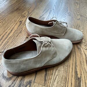 Men’s Allen Edmonds Beige Suede Shoes